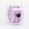 Caja Cuadrada de Seda Plana de Alta Elasticidad Hilo Elástico Hecho a Mano DIY 0.8mm Pulsera Wenwan Collar Hilo Elástico con Cuentas Coloridas