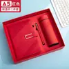 Caderno A5 com logotipo personalizado, design de fecho simples, alta qualidade, papel grosso, agenda executiva, conjunto de presente e bloco de notas