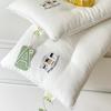 Funda de Almohada Infantil Tres Osos Núcleo de Almohada Algodón de Fibra Larga Funda de Almohada Infantil Núcleo de Almohada Algodón Extraíble y Lavable Guardería Almohada de Dibujos Animados Tesoro Bajo