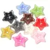 Cuentas de Estrella de Cinco Puntas de Color AB Galvanizadas Cuentas de Agujero Recto Estrella Cuentas Sueltas DIY Cadena para Teléfono Móvil Colgante Cuentas DIY Accesorios de Joyería Cuentas Sueltas