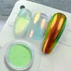 Arte de unhas novo pó camaleão transfronteiriço pó neon mágico mudança de cor polarizado maquiagem sombra de olho pó aurora fabricantes atacado