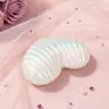Caja de Dulces Creativa para Boda con Carcasa de Plástico Tamaño Pequeño Caja de Dulces con Concha Perlada Caja de Almacenamiento Caja de Decoración para Pasteles Concha de Perla