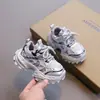 Zapatos deportivos para niños, zapatillas tipo "dad shoes" para niñas, zapatillas de malla transpirable para niños, zapatos para bebé de primavera y otoño, zapatillas de correr antideslizantes