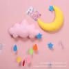 Adornos de Fieltro Estilo Escandinavo Transfronterizo Nubes y Estrellas para Colgar en Tienda de Campaña, Adornos de Pared para Habitación Infantil, Accesorios para Fotos