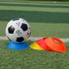 Sinalizador de treino de futebol e basquete disco equipamento de treino de futebol suporte de bola obstáculo suporte de bola de basquete placa sinalizadora multifuncional