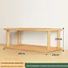 Mesa de Estudo de Escritório Porta-Copos de Múltiplas Camadas Armazenamento Prateleira de Bancada de Cozinha Pequena Estante Rack de Armazenamento de Mesa Feito Sob Medida