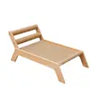 Tabla rascadora de sisal de madera para gatos en stock, cama para gatos, sofá grande resistente al desgaste para gatos, tumbona