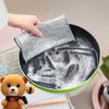 Paño de Limpieza de Alambre de Plata de una Sola Capa, Alambre de Plata Engrosado, Paño de Malla de Doble Cara para Lavar Platos, Paño de Alambre de Acero No Graso y Fácil de Limpiar