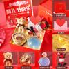 520 Regalo de San Valentín para Novia y Novia Set de Regalo Creativo Perfume Lápiz Labial Collar Regalo de Cumpleaños para Mujeres