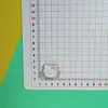 Acessórios DIY Acrílico Gatinho Kt Rosa Preto Azul Laço Acessórios para Material de Sapato Furo de Grampo de Cabelo
