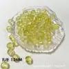 Alta permeabilidade gelo contas transparentes imitação cristal contas soltas contas esmaltadas contas passantes pulseira DIY artesanal contas para cordão contas de vidro acessórios