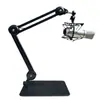 Luz de Micrófono Grande Soporte de Brazo de Consola Accesorios de Conversión Jack Recto Adaptador Universal Componente de Conexión de Metal Micrófono
