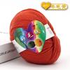 Atacado bola de lã de fibra acrílica fio grosso médio diy tricô crochê gancho chinelos de algodão almofada de lã de bebê acrílico