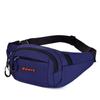 Riñonera de lona para hombre, ideal para deportes al aire libre, montañismo, teléfono móvil, cajero, trabajo, etc.