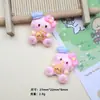 Acessórios de Resina DIY Desenho Animado Gatinho Criativo Cola de Chantilly Grampo de Cabelo Feito à Mão Capa de Celular Fivela de Sapato Pingente Acessórios de Joia