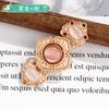 Hebilla para Madre e Hija Hanfu, Cuello Alto Estilo Antiguo, Hebilla Metálica Hombro de Nube, Hebilla de Disco Metálico Ojo de Gato de 35 mm, Chal Estilo Dinastías Ming y Song