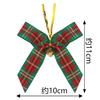Decoración de Cinta de Moño Navideño Lazo Hecho a Mano Cinta de Seda Moño con Campana Bronceado DIY Empaque de Caja de Regalo en stock