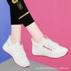 Zapatos de mujer verano zapatos blancos estudiantes femeninas coreanos zapatos para correr zapatos deportivos tendencia zapatos casuales comercio exterior fábrica de zapatos de mujer al por mayor