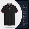 Polo de Algodón Peinado de Manga Corta con Solapa con Logotipo Impreso Personalizado Camisa Publicitaria para Eventos Ropa de Trabajo Hecha a Medida Team Building Corporativo Bordar