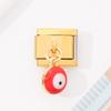 Pulsera elástica de acero inoxidable Ojo de Diablo para estudiantes jóvenes DIY Combinación libre Cadena de joyería de lujo ligero Estilo nuevo