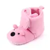 Zapatos de Algodón para Bebé con Dibujo de Oso Cálido Botas de Algodón Zapatos para Bebé Suela Suave Antideslizantes Zapatos para Niños Pequeños Zapatos Cálidos 2327