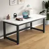 Muebles de Oficina Rectangulares Simples Escritorio de Computadora de Oficina Escritorio de Estudio para Estudiantes Ignífugo Resistente a la Corrosión Oficina para Habitaciones de Alquiler