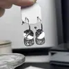 Pendientes de Flor de Lazo Estilo Coreano con Circonita para Mujer, Dulces, de Alta Gama, Elegantes y de Diseño, Pendientes de Lujo de Nicho Accesible