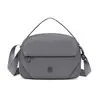 Bolso pequeño de moda para mujer, bolso casual simple de nailon, bolso de hombro, bolso de mano estilo coreano, bolso cruzado, bolso versátil y ligero para el día a día