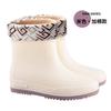 Em nome de botas de chuva de moda transfronteiriça, botas de água femininas antiderrapantes de cano médio, botas de água, botas de chuva de cano curto, sapatos de cozinha para lavagem de carros, sapatos de borracha, comércio exterior