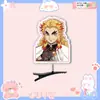 Cazador de Demonios Nezuko Kamado Tanjiro Pasador de Primavera 3D Accesorio para el Cabello Tocado Mercancía de Celebridad Materiales Personalizados