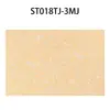 Shengte Jogo Americano PVC Bronzeado Original Estilo Nórdico Japonês Quadrado Vazado Folha de Bordo Prato de Jantar Tigela Isolada para Comida Ocidental Mesa de Jantar