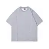 Camiseta de Manga Curta para Homem, Marca Tendência de Verão, Algodão Mamba com Sensação de Gelo, Caimento Solto Casual Esportivo Masculino, Top Masculino Amigo da Pele e Respirável