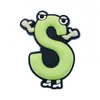 Venda Direta do Fabricante: Pingentes de Sapato com Letras de Desenho Animado Feitos de Resina PVC, Acessórios de Moda DIY para Sapatos Crocs