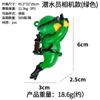 Laranja azul homem gordo mergulhador em estoque atacado aquário ornamental flutuante tanque de peixes paisagismo ornamentos marinhos frogman