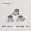 Accesorios de joyería diy colgante de mariposa tocado peripheral Campana lazo aretes de gota de agua accesorios tridimensional