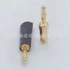 [Ventas Directas de Fábrica] Enchufe de Cobre Puro de 4MM Enchufe Banana Enchufe de Audio Chapado en Oro Sin Soldadura Audio y Video