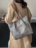 2024 Bolsa Nova Moda Tote High-end Grande capacidade All-match Mulheres Estudantes Universitários Classe Deslocamento Bolsa de Ombro