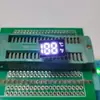 Suministrado Directamente del Fabricante, Tubo de Pantalla Digital LED Blanco de Alto Brillo de una Sola Fila de 5 Pines 188 Centrado con Símbolo de Porcentaje, Tubo de Pantalla Digital LED con Ventilador Pequeño