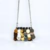 Bolsa de ombro transversal com corrente de metal e lantejoulas para jantar Bulling brilhante, bolsa de uso duplo para banquete, bolsa para celular, bolsa transversal feminina