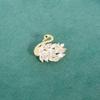 Broche Corsage Creativo Fresco Coreano Flor Corona Colorida Pin Animal Pequeño Solapa Distintivo Accesorios Combinables