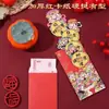 Especial de Ano Novo do Cavalo 2026 Envelopes Vermelhos Desdobráveis em Formato Especial, Pacotes Vermelhos Personalizados Criativos Estilo Chinês, Envelopes de Dinheiro da Sorte Cartoon para o Festival da Primavera