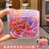 Goma Negra Desechable para el Cabello Banda Elástica Alta Elasticidad Anillo para el Cabello Infantil Accesorio para el Cabello para Niñas