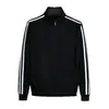 Chaqueta Fina de Tres Cremalleras Primavera y Otoño Sudadera de Cuello Alto Camisa Publicitaria Ropa de Trabajo Ropa de Grupo Impresión de Logo Impresión de Logo