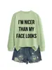SOY MÁS AMABLE QUE MI SITIO INDEPENDIENTE DE AMAZON EBAY Sudadera de Moda Casual para Mujer Otoño e Invierno Camiseta Base