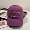 Gorra de Béisbol Lavada Vintage Retro para Mujer, Nuevo Sombrero de Sol para Estudiantes de Primavera y Otoño, Protección Solar para Exteriores, Gorra de Pico Adelgazante para la Cara