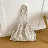 Bolso de Tela con Estampado de Leopardo Diseño de Nicho Gran Capacidad Bolso Tote para Mujer 2026 Nuevo Estilo Moderno Versátil para el Trabajo Estilo Perezoso Bolso Grande