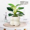 Vaso Nuvem de Planta Verde para Escritório e Sala de Estar, Decoração de Mesa, Vaso Nuvem Criativo Moderno para Plantas e Flores