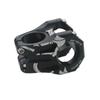 Guidão vertical oco para mountain bike, guidão vertical curto de redução de velocidade para bicicleta de estrada, acessórios de guidão vertical oco em liga de alumínio 31,8 mm