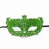 Halloween Natal Bola Carnaval Pó Dourado Raposa Oca Plástico Máscara de Maquiagem Meio Rosto Máscara Veneziana