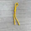 Estoque na Fábrica Pingente de Corda Personalizado Moderno Corda Fina Colorida Amarrada Corda Trançada Alça de Bolsa Moderna Atacado